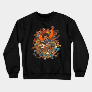 Fat Albert DVD Collections Crewneck Sweatshirt